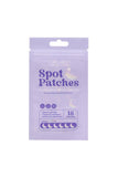 Patchs anti-acné hydrocolloïdes en forme de lune