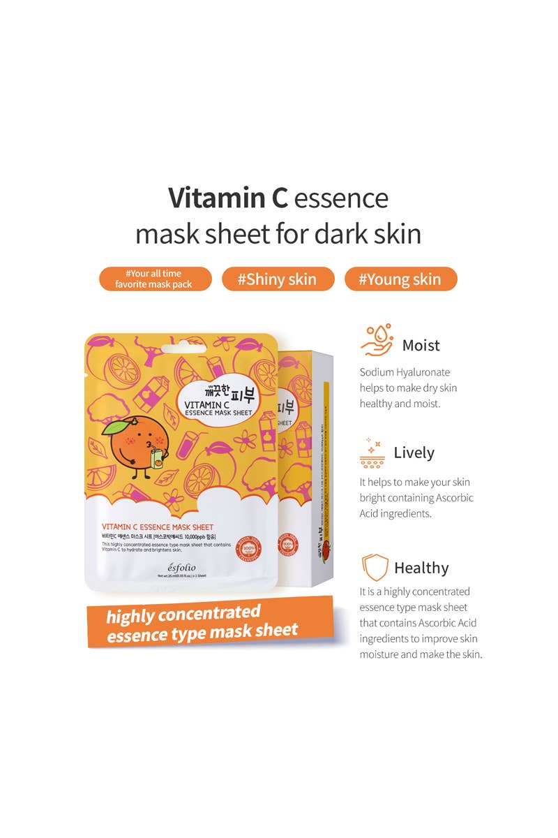 Pure Skin Vitamin C Essence Mask Sheet