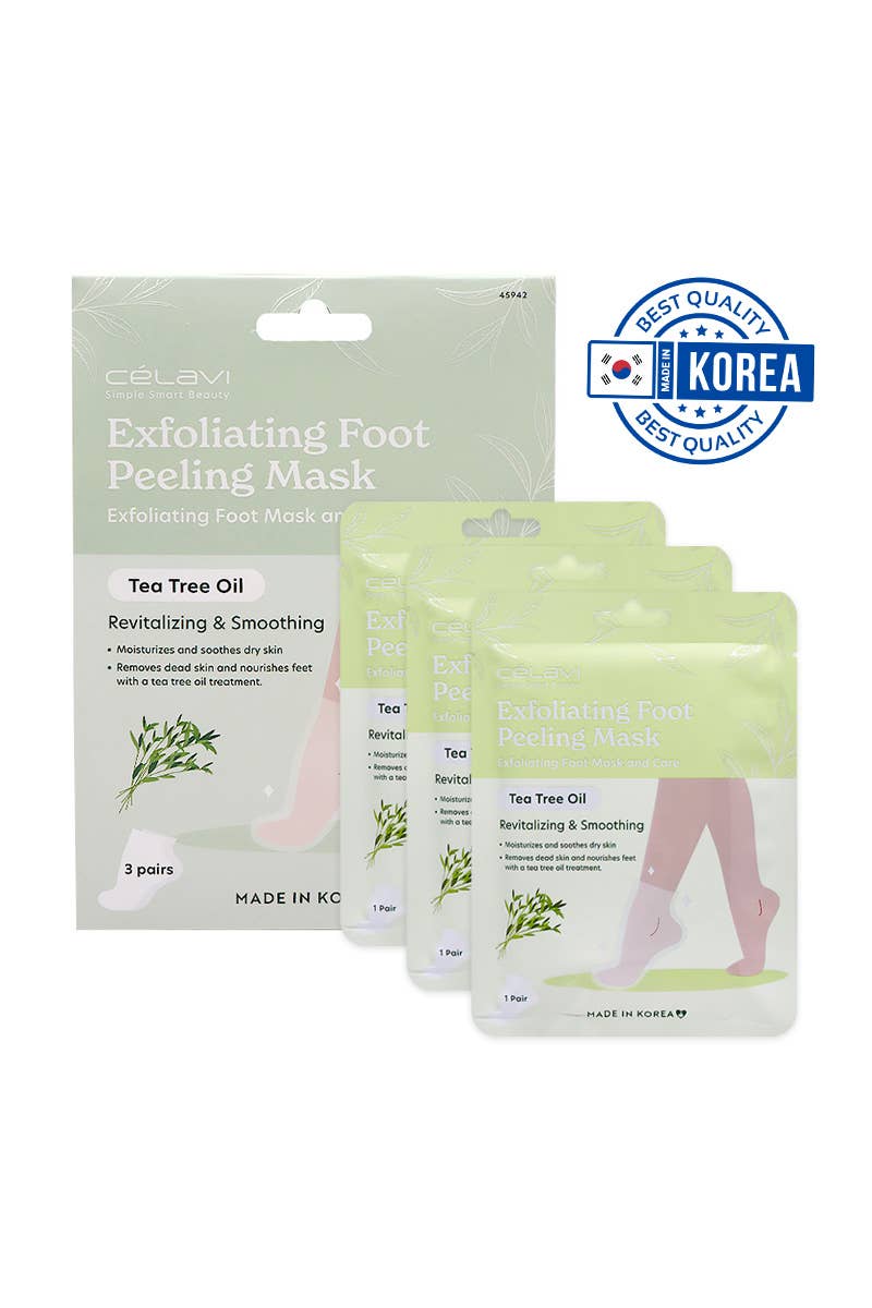 Tea Tree Oil  Pairs Foot Peeling Mask