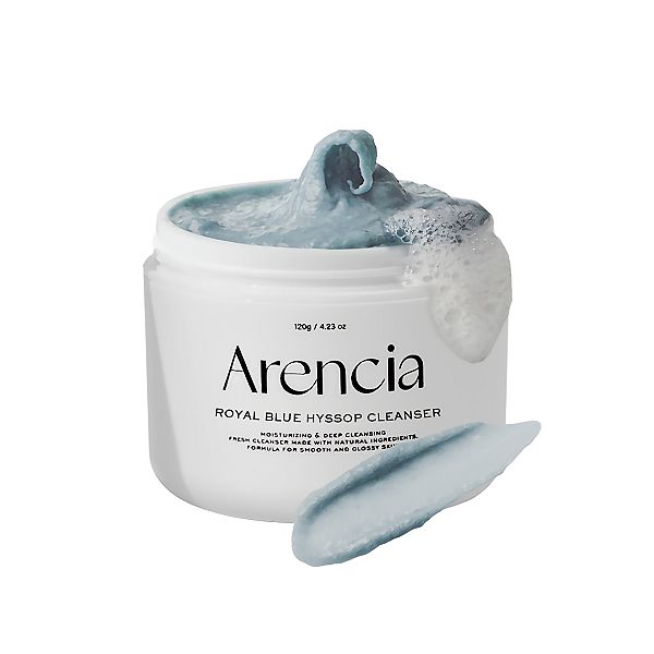 Fresh Blue Hyssop Rice Mochi Cleanser