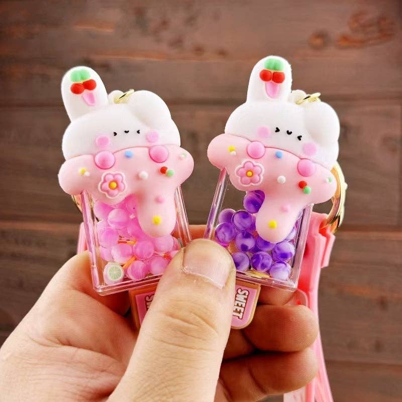 Porte-clés Lapin Ice Bubble