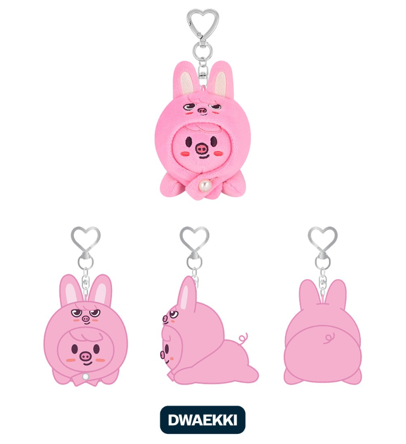 Stray Kids <dominate : Celebrate> Merch (skzoo Keyring Lying Ver.) (dwaekki)