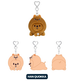 Stray Kids <dominate : Celebrate> Merch (skzoo Keyring Lying Ver.) (HAN Quokka)