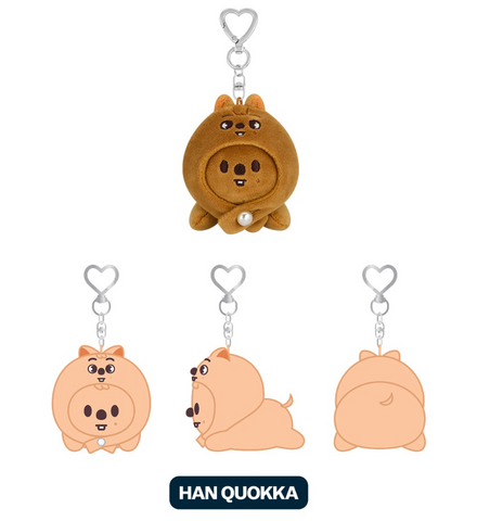 Stray Kids <dominate : Celebrate> Merch (skzoo Keyring Lying Ver.) (HAN Quokka)