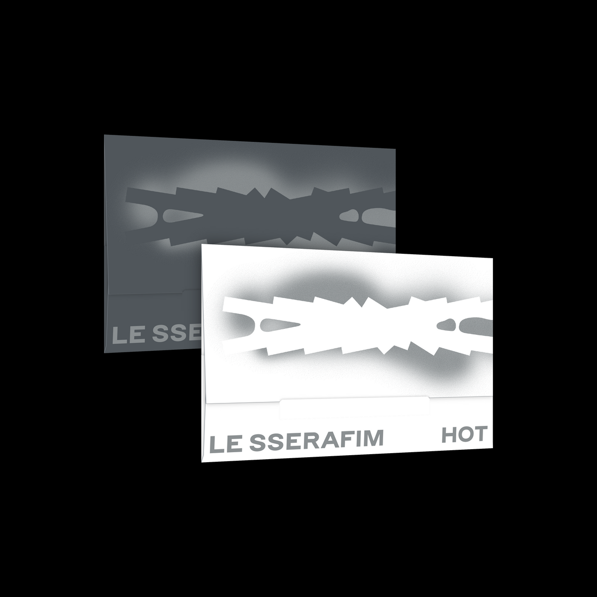 LE Sserafim - 5th Mini Album 'hot' (weverse Albums Ver.) (2 Types Random)
