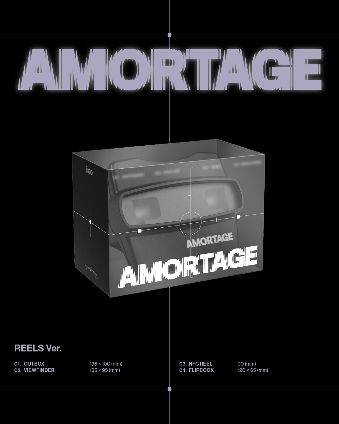 Jisoo - Mini Album [amortage] (reels Ver.)