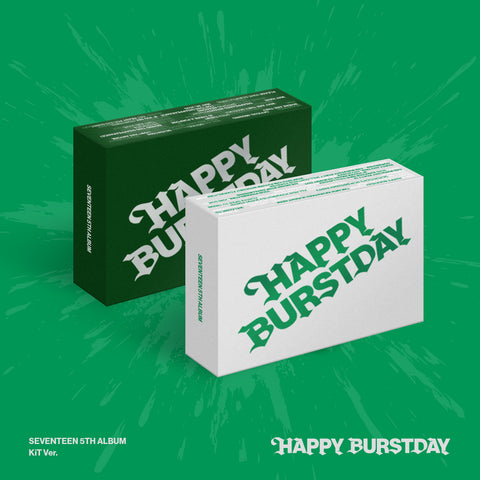 Seventeen - 5th Album ‘happy Burstday’ (kit Ver.) (2 Types Random)