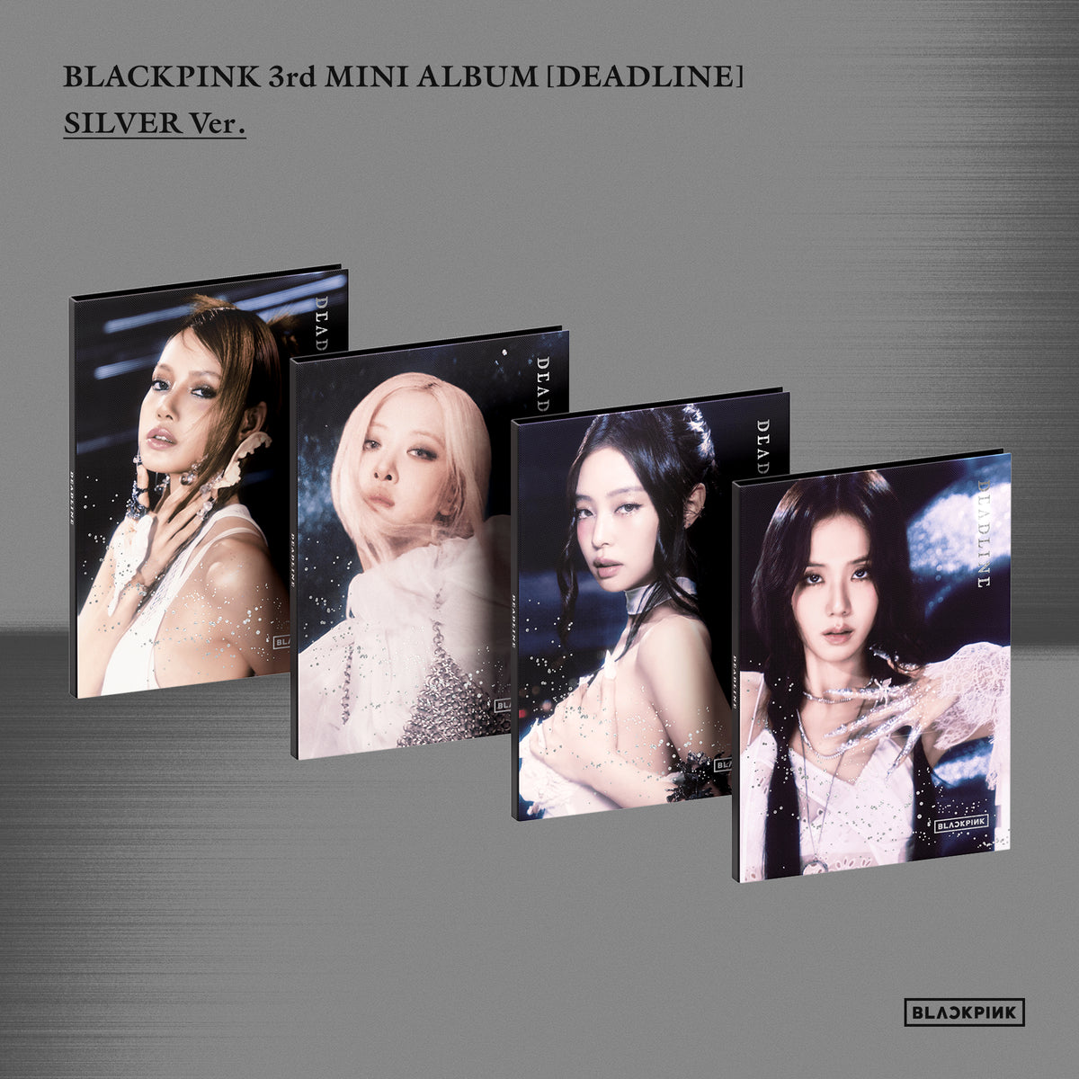 Blackpink - 3rd Mini Album [deadline] (silver Ver.) (digipack Ver.) (4 Types Random)