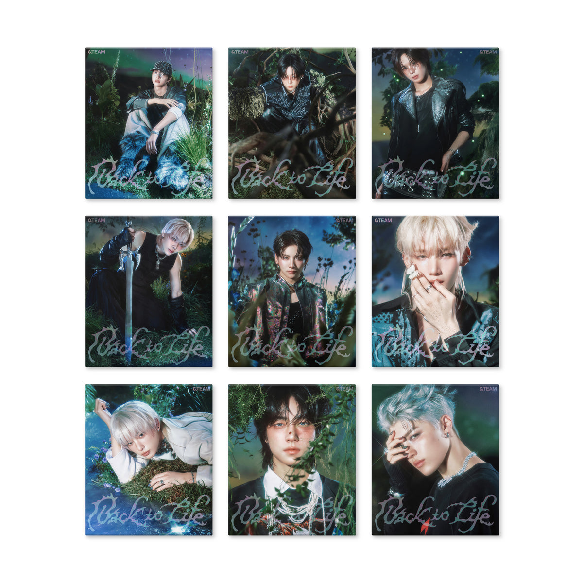 &team - 1st Mini Album 'back To Life' - ROAR Ver. (9 Types Random)