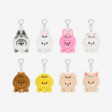 Stray Kids <dominate : Celebrate> Merch (skzoo Keyring Lying Ver.) (HAN Quokka)