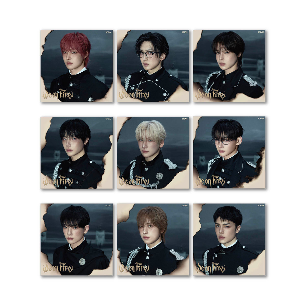 &team 3rd EP 'we on Fire' SOLO Edition (9 Types Random)