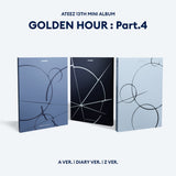 Ateez - 13th Mini Album [golden HOUR : Part.4] (3 Types Random)