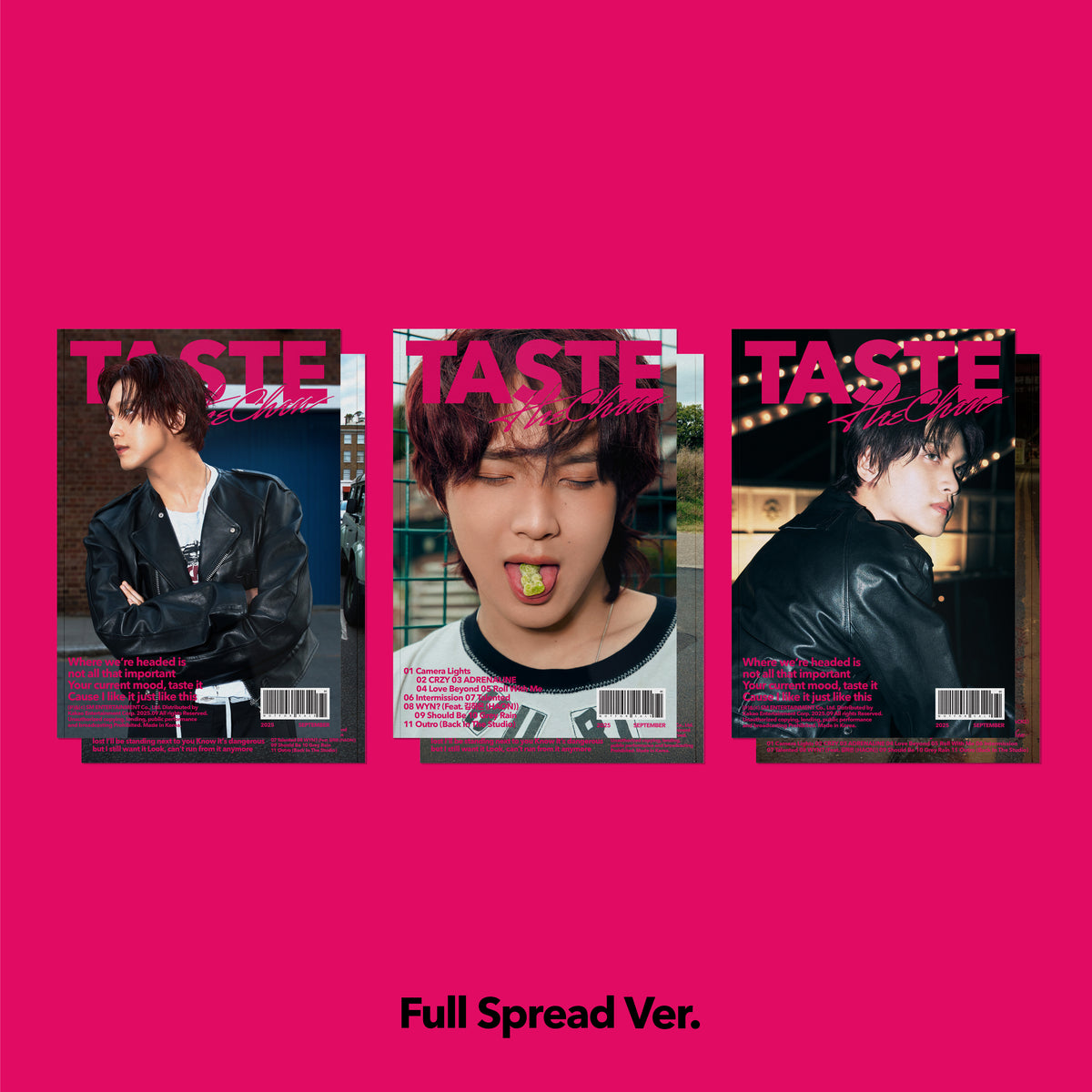 Haechan - 1st Full Album [taste] (full Spread Ver.) (3 Types Random)