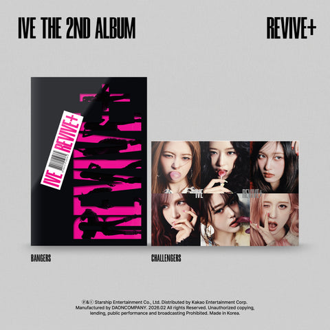 IVE - THE 2ND Album [revive+] (2 Types Random)