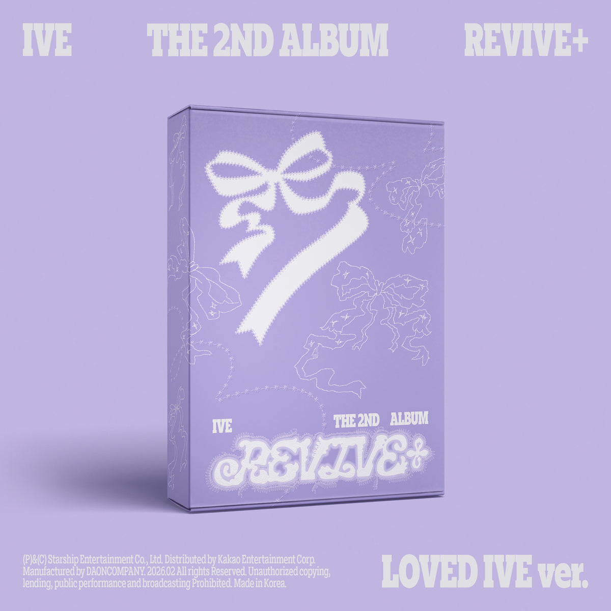 IVE - THE 2ND Album [revive+] (loved IVE Ver.) (limited Ver.)