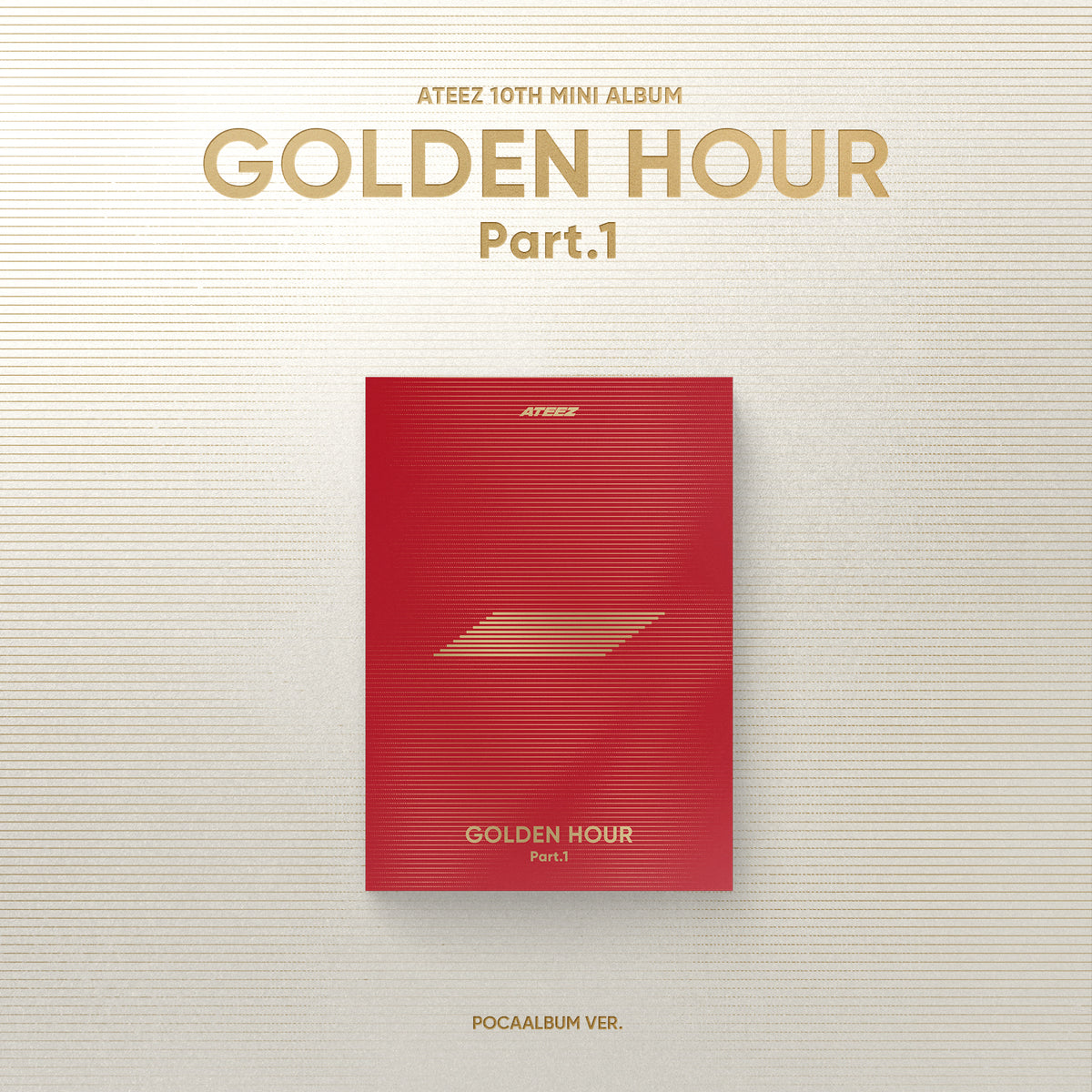Ateez - 10TH MINI Album [golden HOUR : Part.1] (poca Ver.)