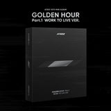 Ateez - 10TH MINI Album [golden HOUR : Part.1] (work TO LIVE Ver.) (3 TYPE Random)