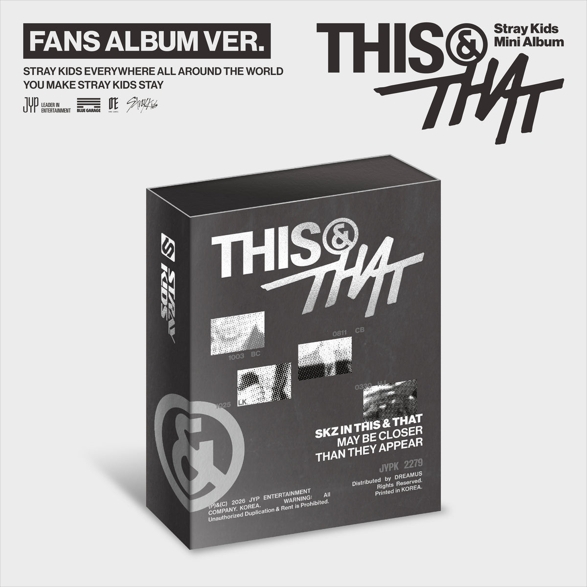 Stray Kids - Mini Album [this & That] (fans Album Ver.)