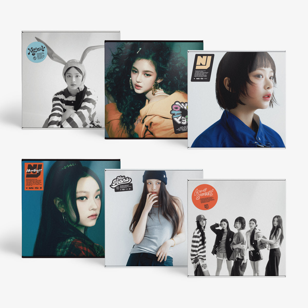 Newjeans - Double Single Album [how Sweet] (6 TYPE Random)