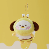 BT21 - [honeybee] Minini Plush Keyring (chimmy)