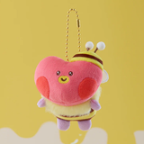 BT21 - [honeybee] Minini Plush Keyring (tata)