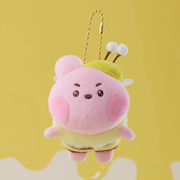 BT21 - [honeybee] Minini Plush Keyring (cooky)