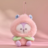 BT21 - [peach Holic] Plush Keyring (mang)