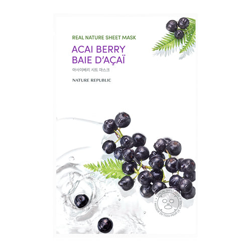 Real Nature Mask Sheet - ACAI Berry