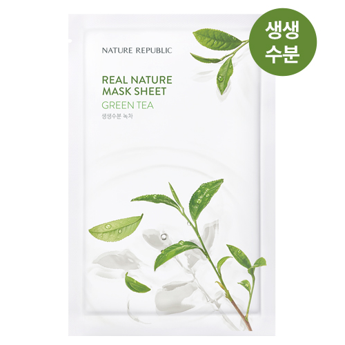 Real Nature Mask Sheet -  Green Tea