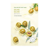 REAL Nature Sheet MASK Olive