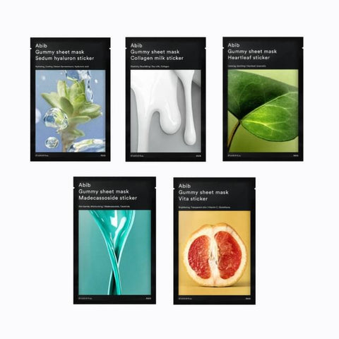 Gum Sheet Mask Collagen Milk Sticker
