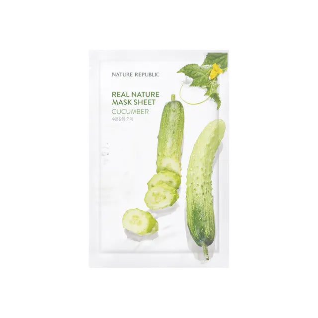 Real Nature Mask Sheet - Cucumber