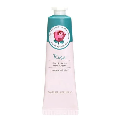 HAND & Nature Blooming ROSE HAND Cream