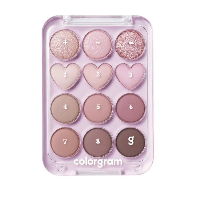 Pin Point Eyeshadow Palette #02 Pink + Mauve