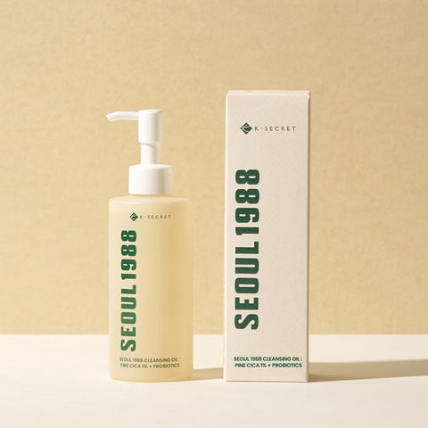 K-secret - Seoul 1988 Cleansing Oil: Pine Cica 1% + Probiotics