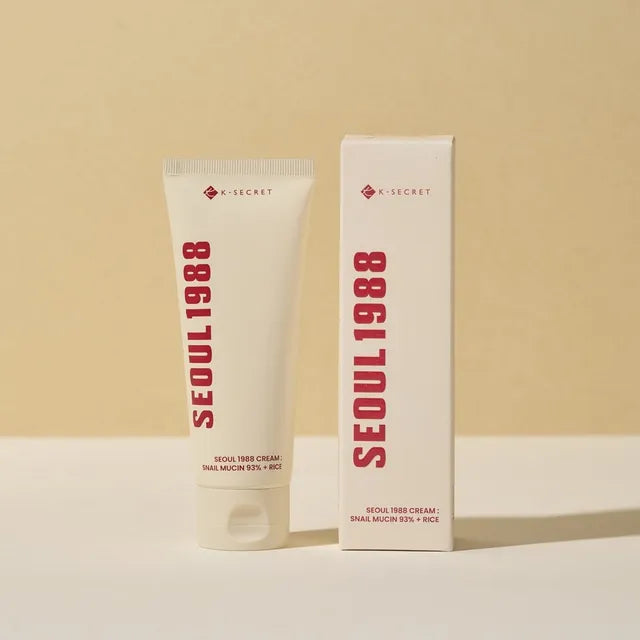 Cream : Snail Mucin 93% + Rice