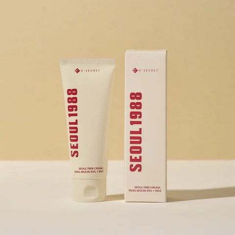 Cream : Snail Mucin 93% + Rice