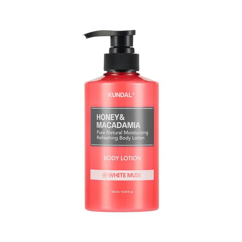 Honey & Macadamia Pure Body Lotion, White Musk
