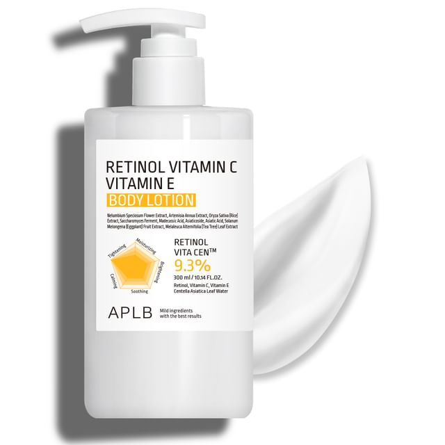 Retinol Vitamin C Vitamin E BODY Lotion