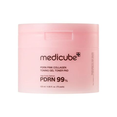 PDRN PINK Collagen Toning GEL Toner PAD 70ea