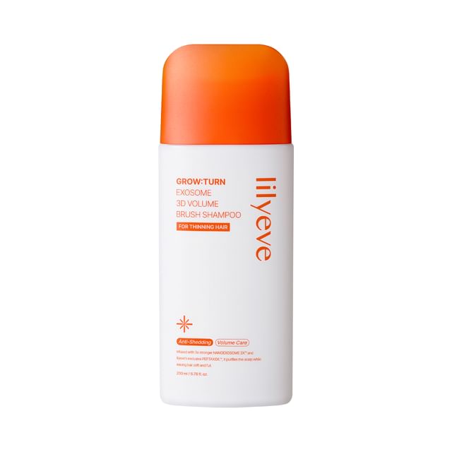 Grow:turn Exosome 3D Volume Brush Shampoo