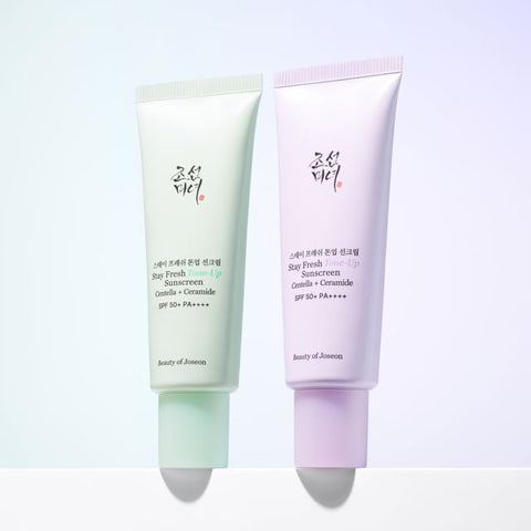 Stay Fresh Tone-up Sunscreen in Purple SPF 50+ Pa++++