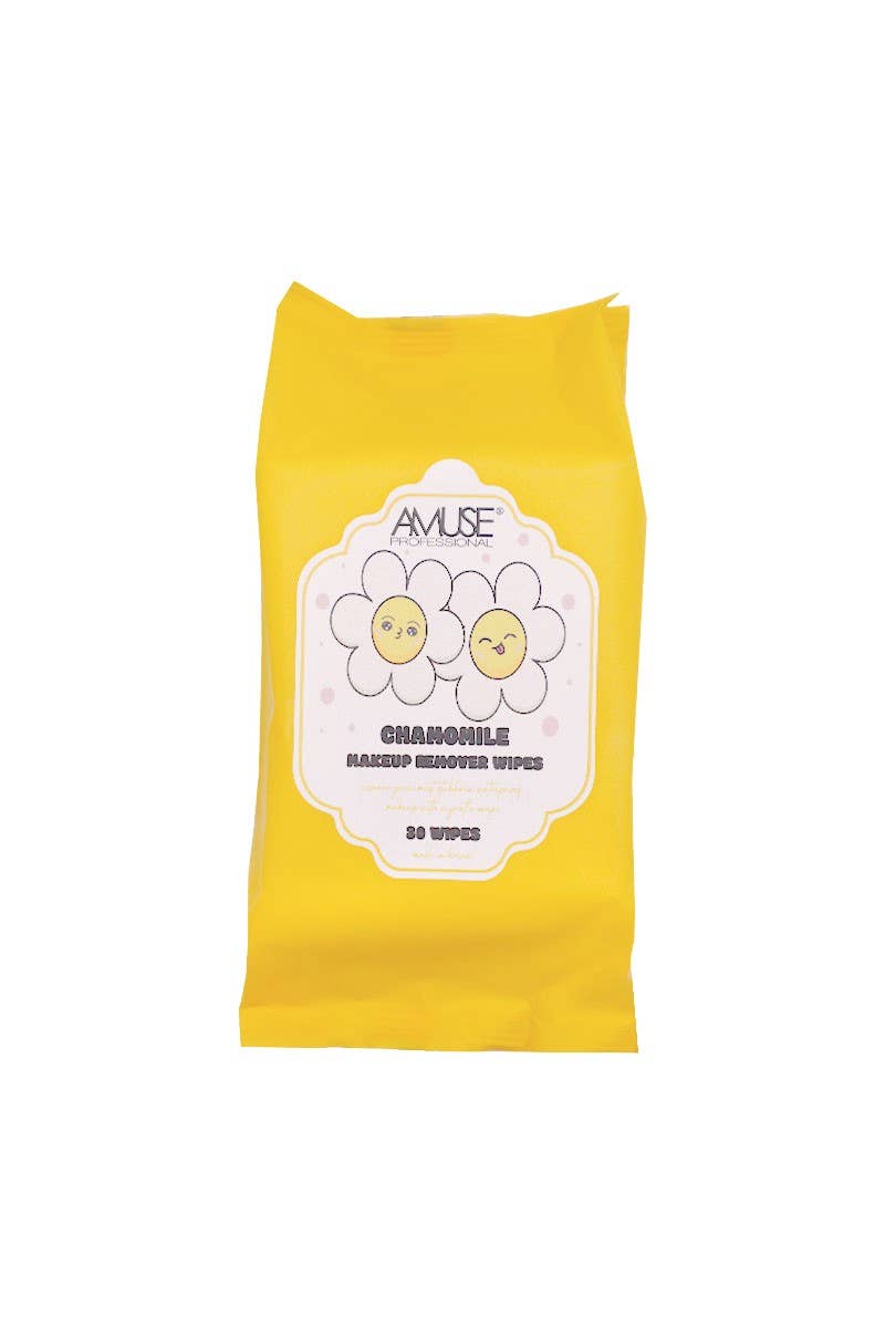 Lingettes démaquillantes à la camomille AMUSE