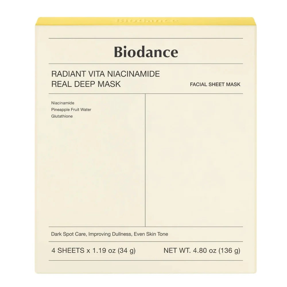Radiant Vita Niacinamide Real Deep Mask
