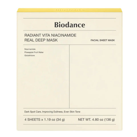 Radiant Vita Niacinamide Real Deep Mask