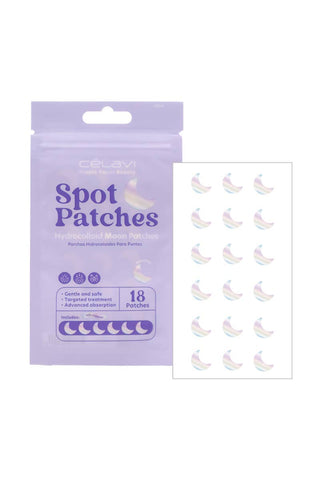 Celavi AP018 18 pièces de patchs anti-acné hydrocolloïdes en forme de lune - 12