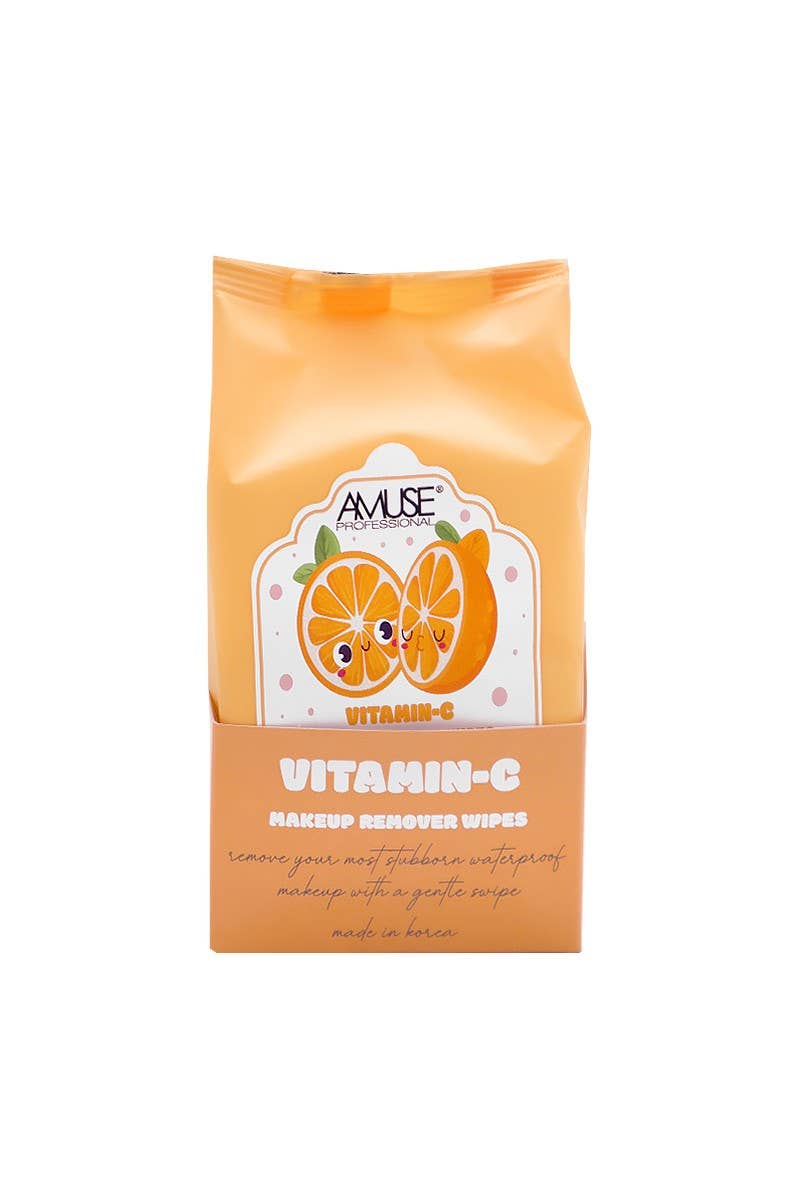 Lingettes démaquillantes à la vitamine C