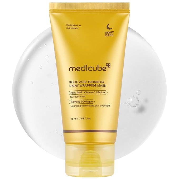 Masque de Nuit Enveloppant au Curcuma et à l'Acide Kojique Medicube