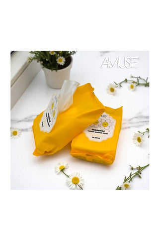Lingettes démaquillantes à la camomille AMUSE