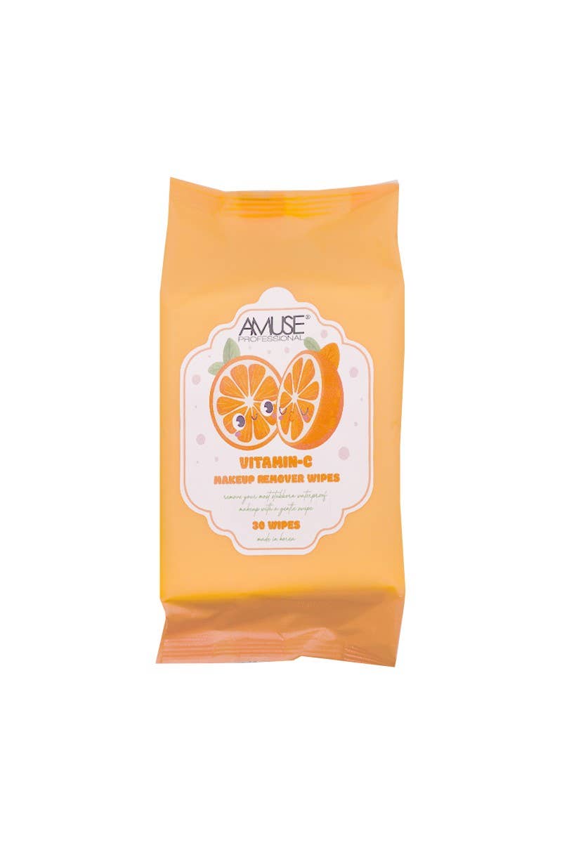Lingettes démaquillantes à la vitamine C